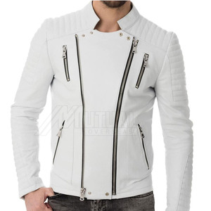 Chaquetas de cuero de invierno de alta calidad para hombres Venta caliente hecha en fábrica al por mayor disponible - Product Image 2