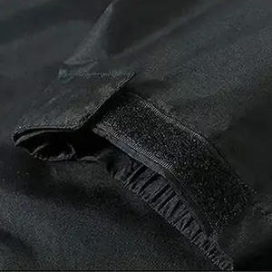 High Street automne fermeture imperméable vestes coupe-vent décontractées pour hommes et technique lavée vestes coupe-vent - Product Image 6