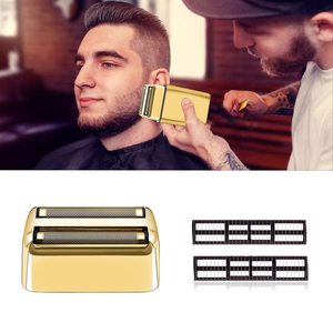 Tête et grille de rechange pour rasoir électrique professionnel, compatibles avec les rasoirs rotatifs, grille de rasage lavable pour le visage, pour utilisation en camping-car - Product Image 4