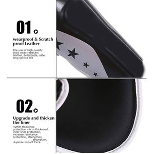 Equipo de boxeo de lucha MMA artes marciales espinilleras Kickboxing Muay Thai MMA artes marciales espinilleras uso para hombres - Product Image 4