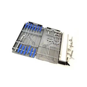 Venta al por mayor juegos quirúrgicos ortopédicos Extractor de huesos Tornillo Instrumento de eliminación roto Instrumentos ortopédicos 56 unids/set Ortopedia - Product Image 2