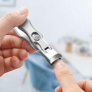 High Quality <b>Nails</b> Cuticle <b>Clippers</b> Wide Jaw Opening Fingernails Toenail Nipper Stainless Steel Thick Foot <b>Nail</b> <b>Clippers</b> Tools - Product Image 1