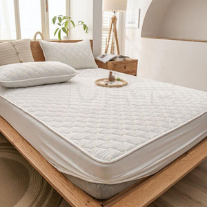 Housse de protection de matelas tricotée, imperméable, drap-housse doux, respirant, réutilisable, durable, protège-lit pour adultes, usage domestique - Product Image 5