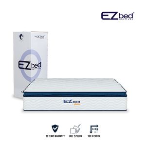 Colchón Antideslizante Personalizable al por Mayor de Ezbed Plush Indonesia, Espuma Viscoelástica de Alta Densidad con Resortes y Garantía - Product Image 6