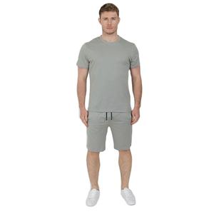 Haute qualité été t-shirt et short ensembles pour hommes Logo personnalisé coton polyester ensembles courts pour hommes 2023 vente en gros nouveauté - Product Image 1