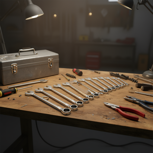 Juego de 12 Llaves Combinadas de Trinquete Reversibles con Anillo de Sellado, Producto USAG - Product Image 3