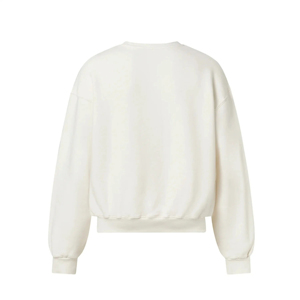 Sweat-shirt de haute qualité Sweat à capuche en coton mélangé lourd Logo personnalisé Sweat-shirt à col rond surdimensionné vierge pour garçons - Product Image 2