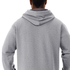 Wholesale 100% Cotton Unisex Hoodie Custom Winter Fleece Pullover <b>Thermal</b> for <b>Men</b> and Women Solid Print Pattern - Product Image 6