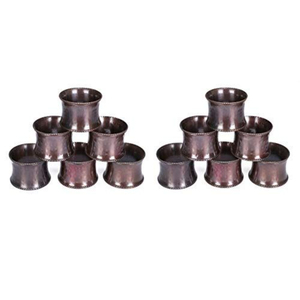 Porte-serviettes en feuille d'or de qualité exclusive, élégant, décoration de table à dîner, porte-serviettes parfait pour la décoration de fête de mariage - Product Image 6