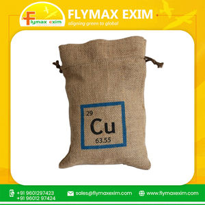 กระเป๋าโท้ทพับได้มีเชือกผูกปากถุงของขวัญลายตัวอักษรปอกระเจาธรรมชาติคุณภาพสูงสำหรับงานเทศกาล - Product Image 2