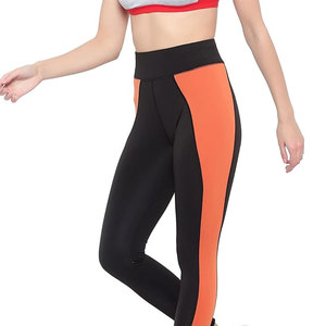 Nouvel arrivage de legging taille moyenne pour femmes pantalon scrunch fesses haut legging taille élastique à motif uni tendance Offre Spéciale - Product Image 4