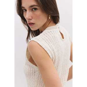 Blusa de encaje cuello redondo - Product Image 2