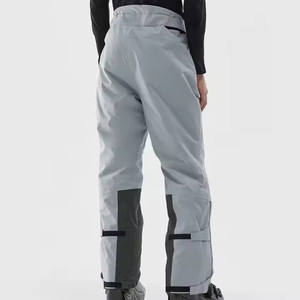 Pantalones de esquí y snowboard transpirables impermeables para hombre, pantalones cálidos para exteriores de tabla individual y doble con técnicas impresas - Product Image 2