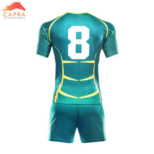 ชุดเครื่องแบบรักบี้สำหรับผู้ใหญ่ชุดเล่นกีฬารักบี้ผลิตตามสั่ง - Product Image 4