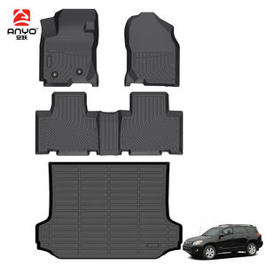 Tapetes de Piso Termoformados de Primera Calidad, Cortados con Láser, para Todo Clima, para Toyota <span class=keywords><strong>RAV4</strong></span> 2006-2012, Tapete para <span class=keywords><strong>Maletero</strong></span> Wildlander - Product Image 1