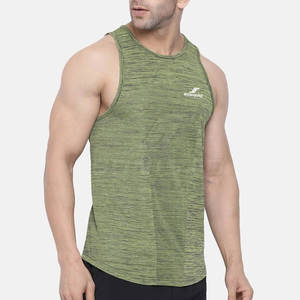 Débardeur en tissu respirant de haute qualité pour hommes Style décontracté pour l'exercice de gymnastique-Ventes directes d'usine - Product Image 3