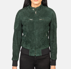 แจ็กเก็ตหนังสำหรับผู้หญิงแจ็กเก็ตหนังดีไซน์ใหม่คลาสสิก2025 - Product Image 4