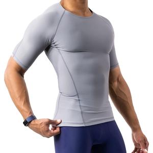 เสื้อยืดรัดกล้ามเนื้อผู้ชายขายดี ขนาดสั่งตัดได้ สวมใส่สบาย ดีไซน์ใหม่ล่าสุด - Product Image 2