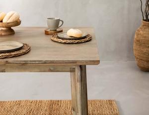 Ensemble de chambre à coucher King-Size Home Farmhouse avec meubles de table à manger rembourrés en tissu pour la vie urbaine - Product Image 3