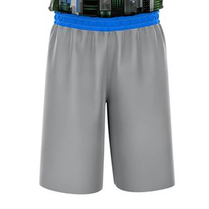 Tenue de basketball d'entraînement unisexe, fournisseur direct d'usine, tissu doux, ensemble maillot et short de basketball. - Product Image 5