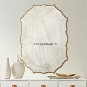 Espejo de pared de baño vintage Calidad Premium Forma cuadrada Flor Lujo Nuevo aspecto Patrón Espejo de decoración de pared al mejor precio - Product Image 2