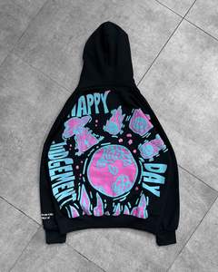 Sudadera con Capucha para Hombre, Invierno, Casual, Color Sólido, Corte Regular, 100% Algodón, Transpirable, Ecológica, con Bolsillo, Secado Rápido, Tejida, Personalizable - Product Image 3