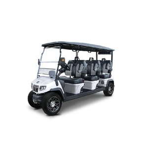 Carritos de golf de lujo de la serie Modern Prestige de 2, 4, 6 y 8 asientos con interior confortable y sistema de propulsión de alta eficiencia para transporte turístico. - Product Image 6