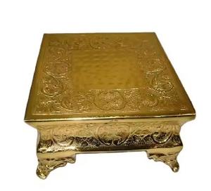 Soporte de metal para tarta, soporte de cobre de tamaño personalizado, soporte para postres, fiesta de boda, diseño personalizado y metal también - Product Image 6