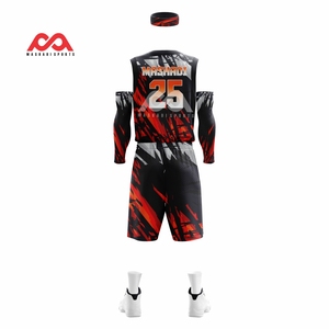 Nouveaux derniers modèles d'uniformes de basket-ball uniformes de basket-ball pour jeunes en tissu respirant à séchage rapide de haute qualité - Product Image 3