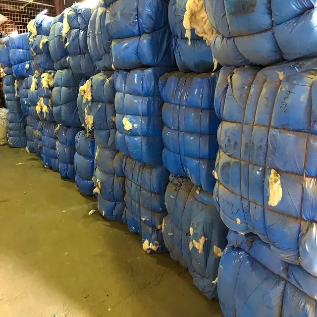 HDPE phế liệu regrind HDPE trống màu xanh phế liệu/Polyethylene chất thải nhựa lớn bán buôn