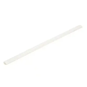 Daltile LuxeCraft 1/2 \ "Arctic White Matte Glazed Ceramic Jolly Tile Trim 0.48 SF Accessoire - Product Image 1