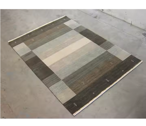 Nouveaux tapis de coton Jacquard brodés Vintage Handloom tendance en détresse conceptions intemporelles pour toute pièce esthétique Antique - Product Image 5