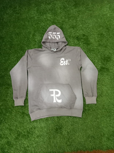 Conjunto de sudadera con capucha y pantalones cortos para correr con bordado personalizado para hombre, forro polar de dos piezas para invierno - Product Image 6