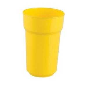 Popular vaso apilable de plástico PP esmerilado vaso de comedor reutilizable disponible en cantidad a granel para la venta - Product Image 1