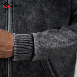 Sudaderas con capucha unisex para hombre 100% algodón pesado de gran tamaño con capucha personalizada Vintage ácido lavado francés Terry Sun Faded sudadera desgastada - Product Image 6