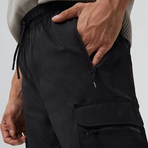 กางเกงจ็อกเกอร์ผ้าแคนวาสผู้ชาย ดีไซน์ไม่ซ้ำใคร ราคาประหยัด ระบายอากาศได้ดี แห้งเร็ว สวมใส่สบาย สไตล์ลำลอง - Product Image 5