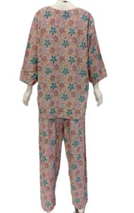 Été nouveau pyjama femme deux pièces ensemble soie pyjama femme manches longues pantalons longs - Product Image 3