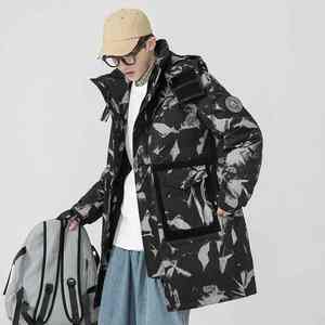 Chaqueta de burbujas de algodón ligera y fina para hombre al por mayor para el invierno, la mejor ropa nueva con tela de lona con cuello levantado - Product Image 6