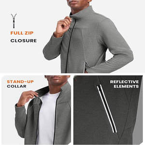 ชุดวอร์มกางเกงสองชิ้นสำหรับทั้งชายและหญิงชุดวอร์มกันลมมีฮู้ดสีพื้นโลโก้ที่ทันสมัยออกแบบได้ตามต้องการสำหรับฤดูหนาว - Product Image 3