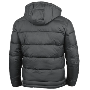 Veste matelassée d'hiver imperméable pour hommes grande taille avec logo personnalisé manteau de ski chaud à capuche à col montant - Product Image 2