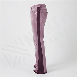 Débardeur léger et respirant, ample, oversize, vintage, délavé à l'acide, à ourlet ouvert, évasé, coupe droite, automne - Product Image 3