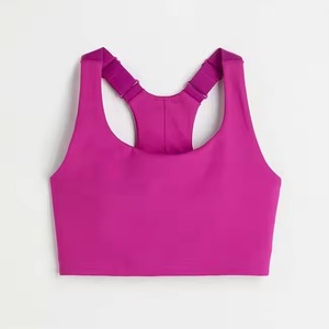 Vente en gros de soutien-gorge de sport fitness pour femmes pour la salle de sport vêtements de sport respirant femmes dos croisé soutien-gorge de sport yoga à soutien élevé - Product Image 2
