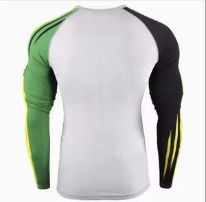 MMA de secado rápido transpirable de manga larga Anti-UV compresión Rash Guard alta elasticidad deportes al aire libre entrenamiento Top - Product Image 6