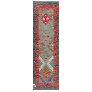 Tapis Kilim d'Afghanistan Maimana 202 X 61 cm Produits de tapisserie - Product Image 1