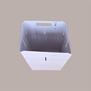 5 uds. Esferas de cartón blancas grandes caja de regalo de Navidad Panettone soporte botella maleta gráfico Navidad vacaciones suministros - Product Image 4