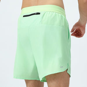 Pantalones cortos de gimnasio personalizados de alta calidad para hombre, pantalones cortos de entrenamiento de tenis deportivos de secado rápido Cargo de nailon de una sola capa para hombre - Product Image 3