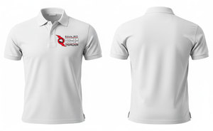 เสื้อถักพิมพ์ลายโลโก้ตามสั่ง ผ้าฝ้าย 100% สำหรับเสื้อเชิ้ตสไตล์วินเทจ สีตัดกัน ลายรถแข่งสำหรับผู้ชาย - Product Image 6