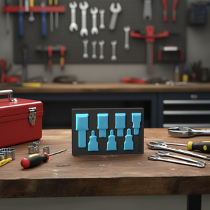 Inserto de Espuma Suave de 2 Componentes Hazet para Cajas de Herramientas 163-243/7 - Product Image 3