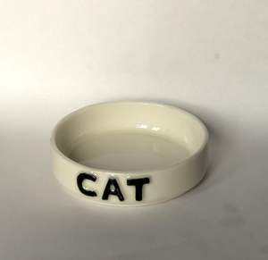 Decorative Ceramic Pet <b>Bowl</b> For Indoor Cats With Unique Design To Match Modern Home Decor And Furniture - Product Image 6