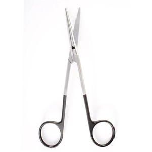 Haute qualité Metzenbaum ciseaux lame droite couleur noire poignée Nasal os cisailles métal acier médical soins infirmiers ciseaux - Product Image 4